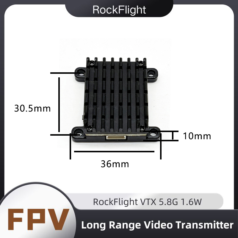RockFlight TX663 VTX 5.8G 48CH - Drone Receiver ulasan dan harga