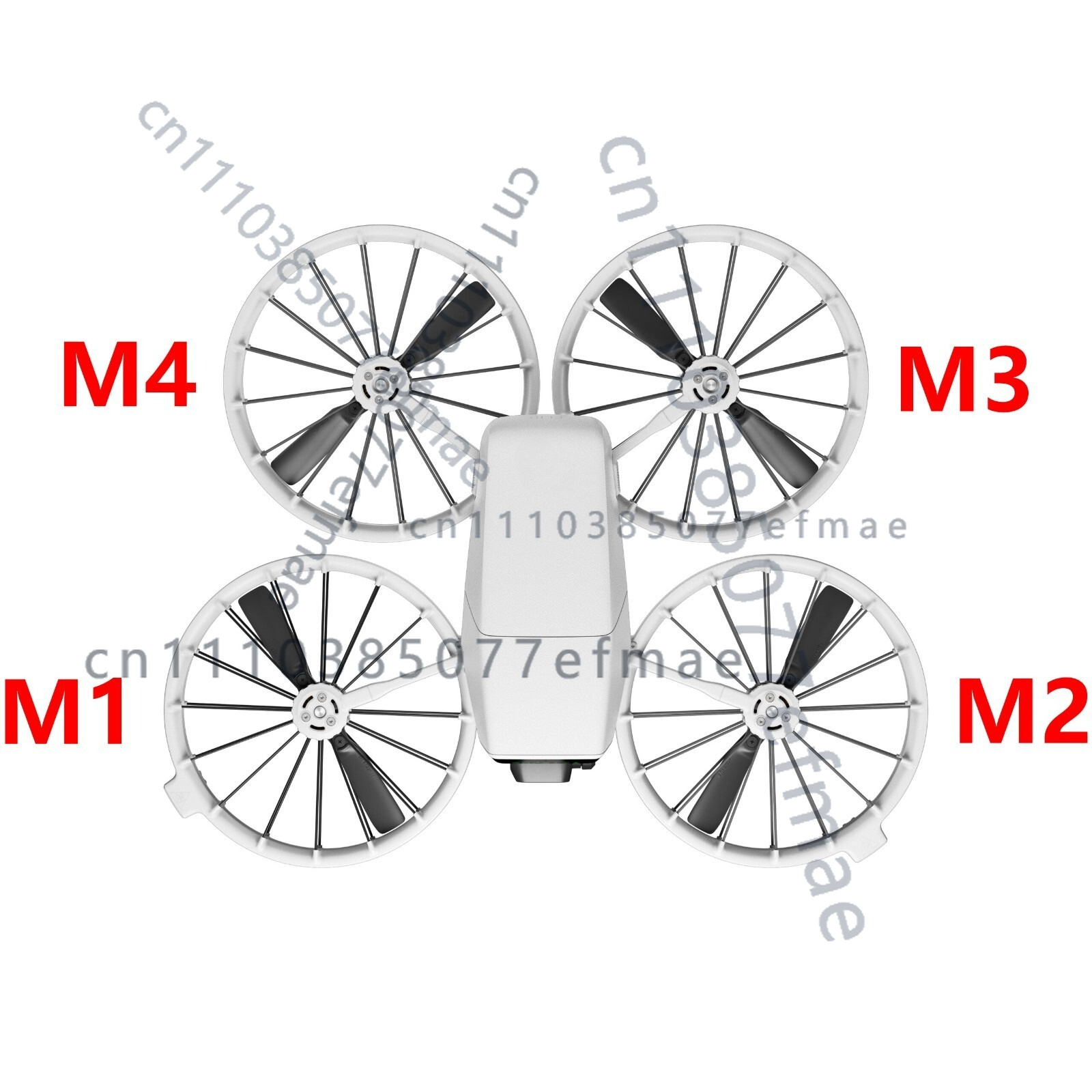 1pcs for DJI Flip M2 Lower Pro - Drone Propeller Guard ulasan dan harga