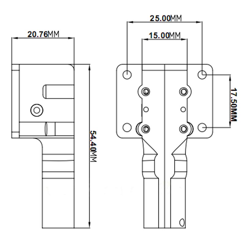2PCS 25g Mini Metal Worm Servo - Drone Landing Gear ulasan dan harga