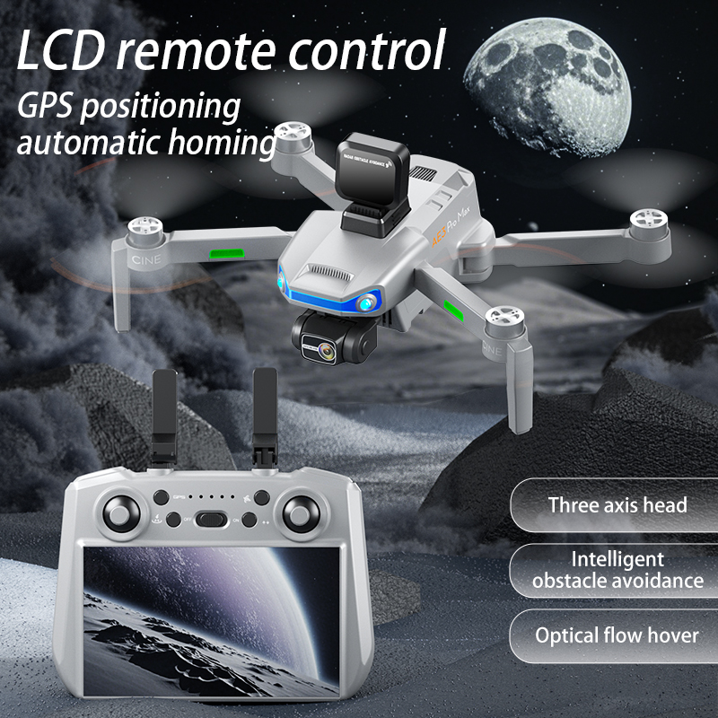 AE3 PRO Max NEW LCD SC GPS Dro - Drone Gimbal ulasan dan harga