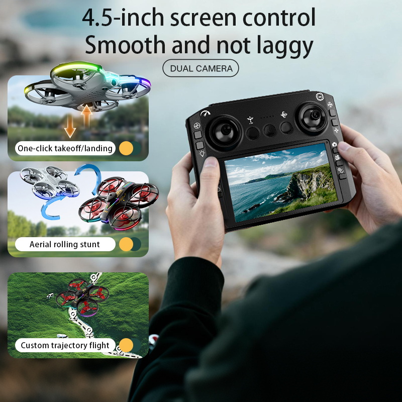 RH830 RC Professional Drone 4K - Drone Gimbal ulasan dan harga