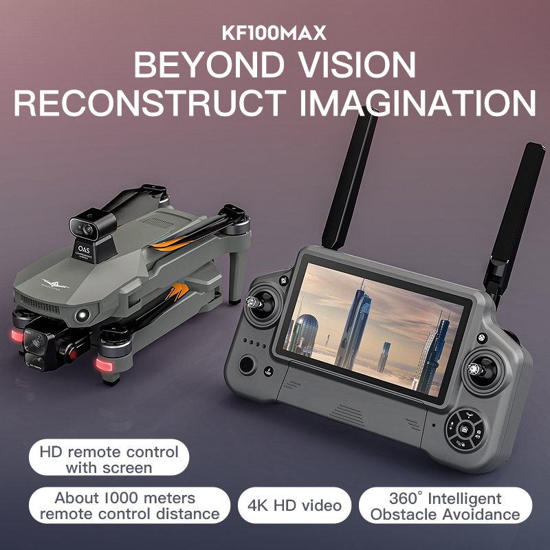KF100 MAX GPS Drone 4K Camera  - Drone Gimbal ulasan dan harga