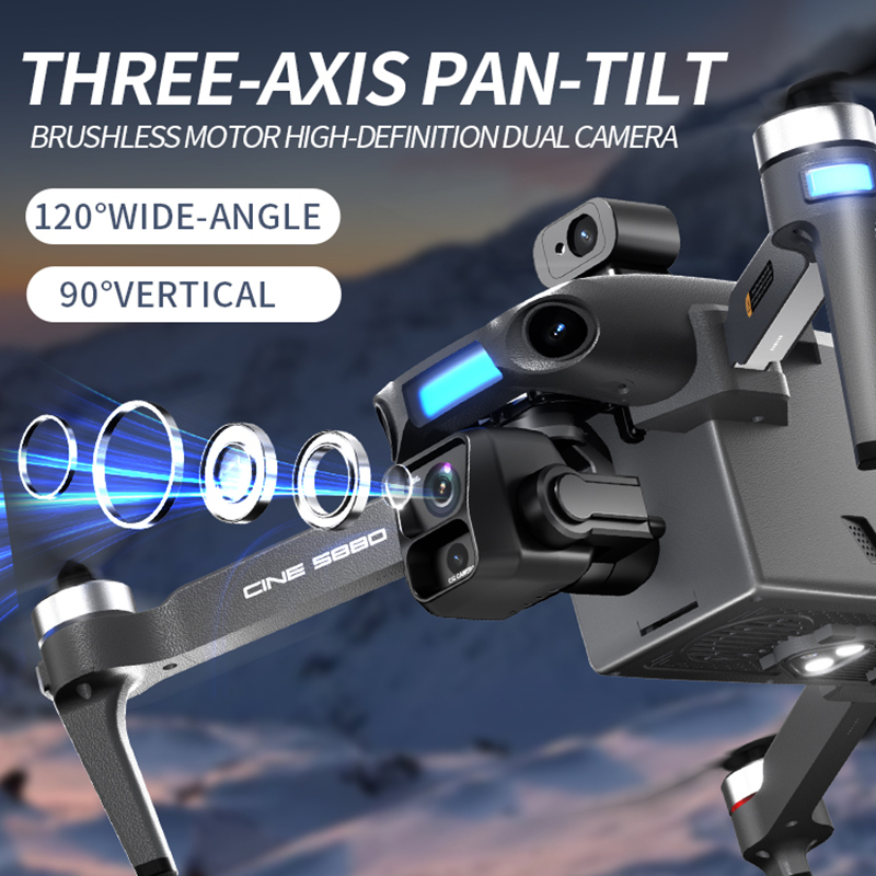 2026 New 8K Dual Camera Drone  - Drone Gps Mount ulasan dan harga