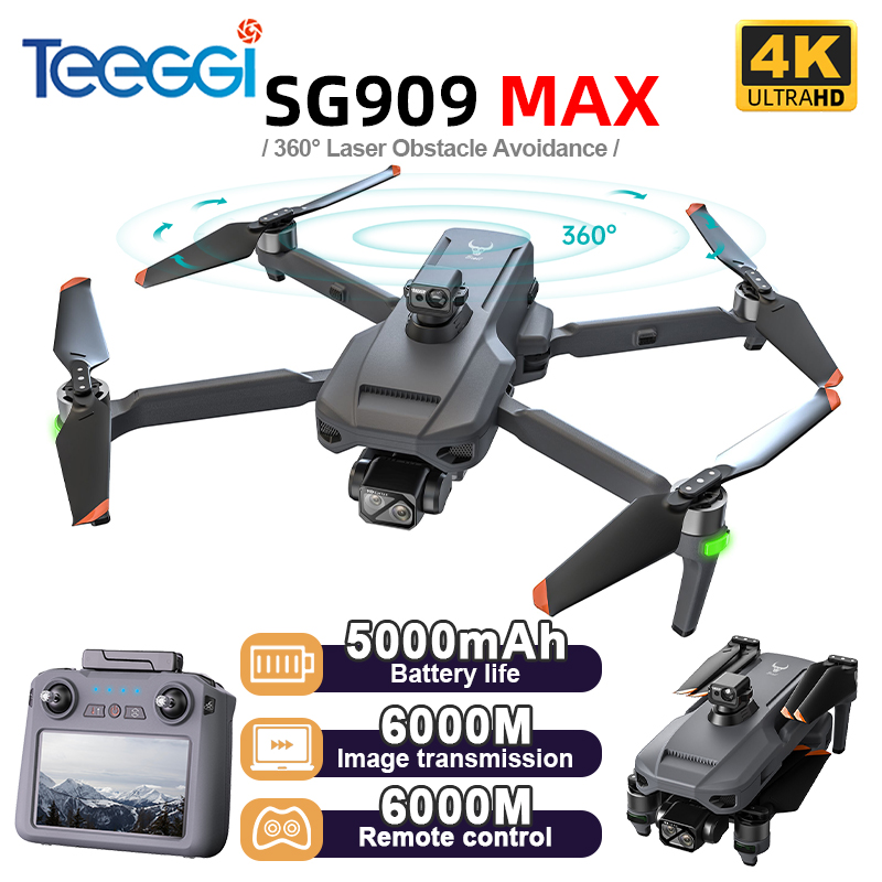 Teeggi SG909 MAX GPS Drone Wit - Drone Gimbal ulasan dan harga