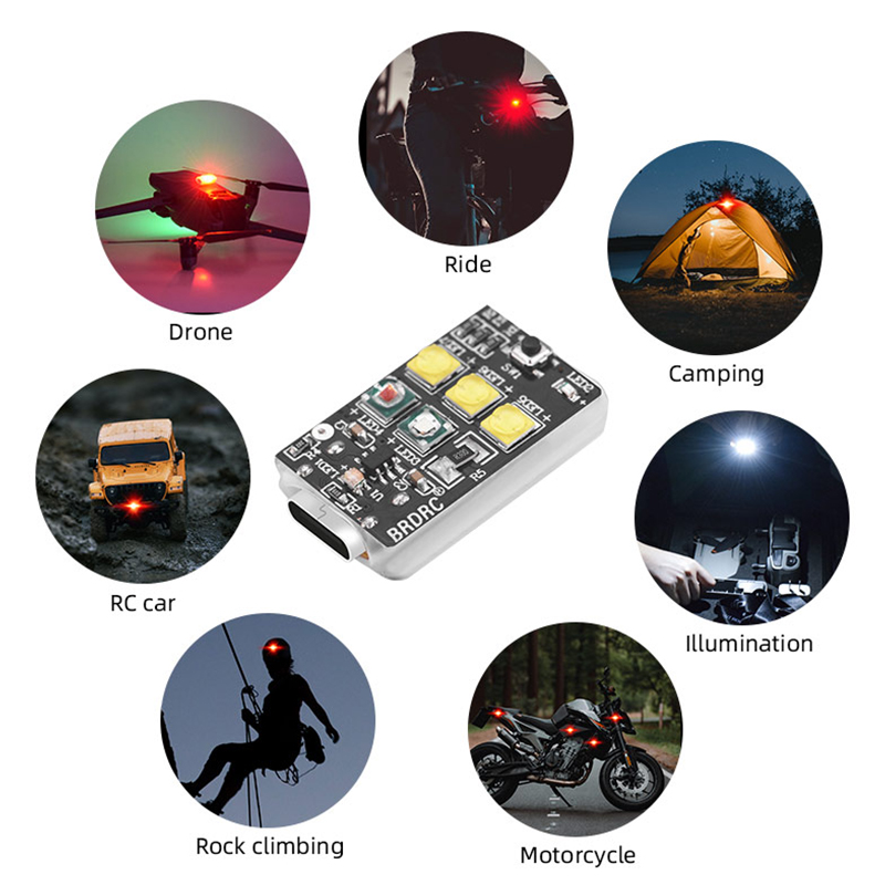 Mini Drone Strobe Light for DJ - Dji Drone Mini 3 ulasan dan harga