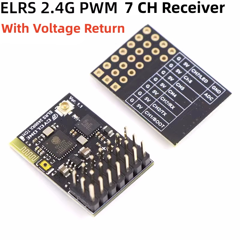 ELRS 2.4G PWM 7CH 6CH CRSF Rec - Drone Antenna ulasan dan harga
