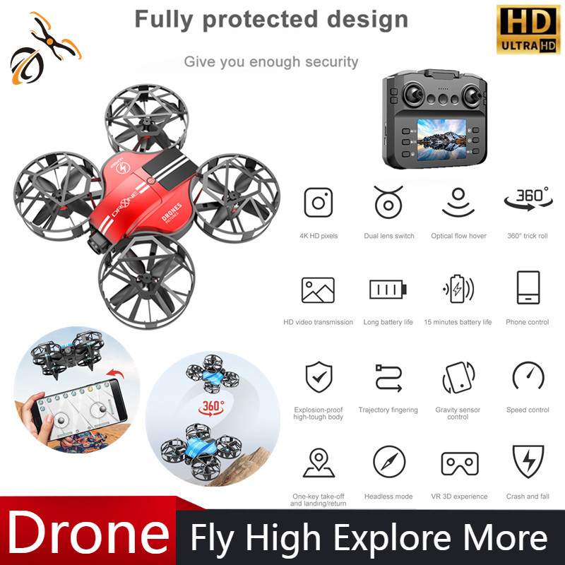 NEW Mini Drone 812PRO professi - Drone Gimbal ulasan dan harga