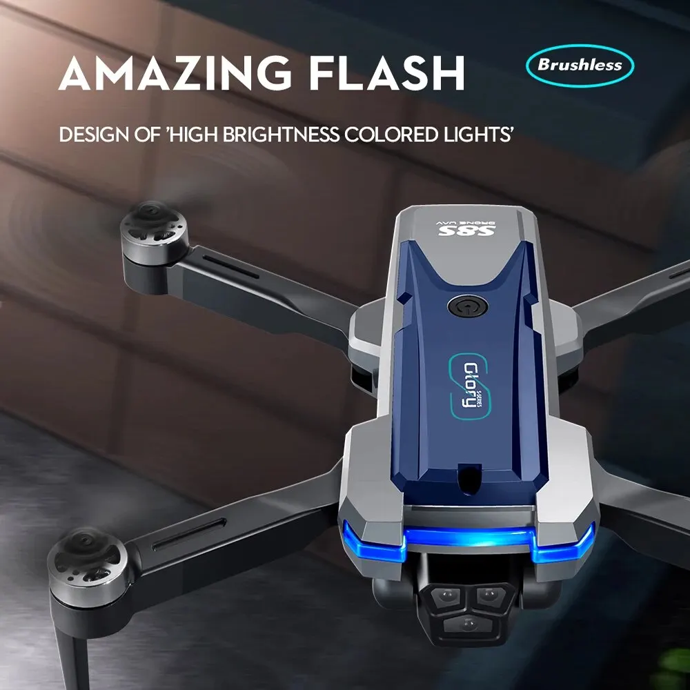 S8S GPS Drone 5G Wifi 8K HD Du - Drone Gps Mount ulasan dan harga